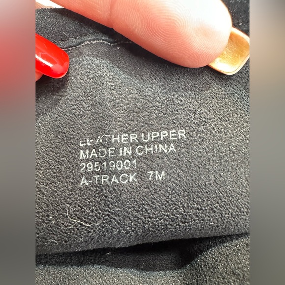 Franco Sarto A-Track Knee High Black Suede Boots Women’s 7M Vibram - Picture 9 of 15